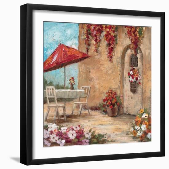 On the Terrace 2-Marc Taylor-Framed Art Print