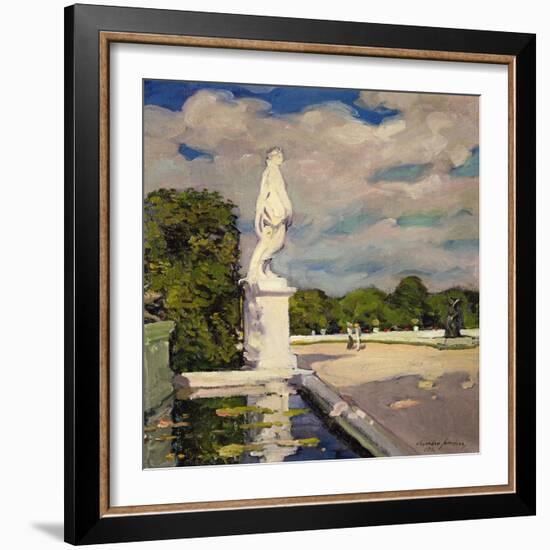 On the Terrace, Versailles, 1906-Alexander Jamieson-Framed Giclee Print