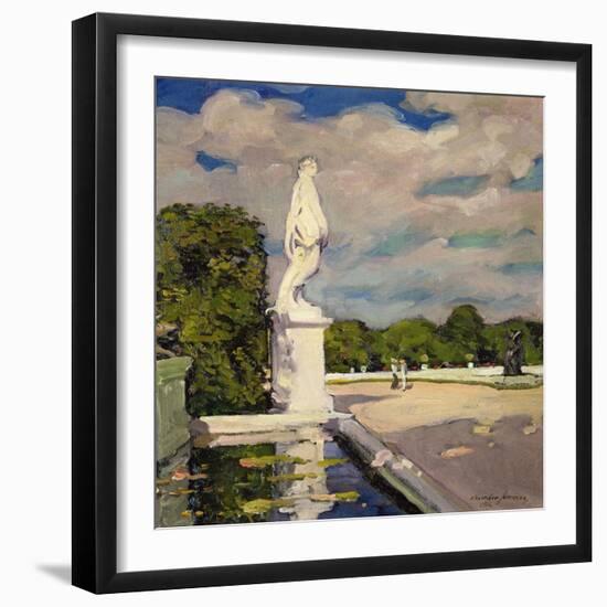 On the Terrace, Versailles, 1906-Alexander Jamieson-Framed Giclee Print