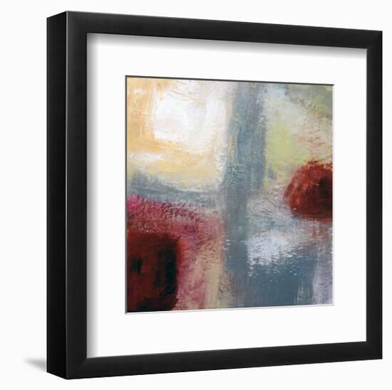 On The Terrace-null-Framed Art Print