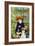 On The Terrace-Pierre-Auguste Renoir-Framed Art Print