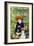 On The Terrace-Pierre-Auguste Renoir-Framed Art Print