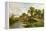 On the Thames Near Marlow-Henry Parker-Framed Premier Image Canvas