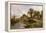 On the Thames Near Marlow-Henry Parker-Framed Premier Image Canvas