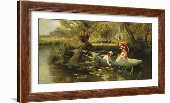 On The Thames-Ernest C^ Walbourn-Framed Giclee Print