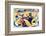 On the Theme of the Last Judgement-Wassily Kandinsky-Framed Premium Giclee Print