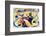 On the Theme of the Last Judgement-Wassily Kandinsky-Framed Premium Giclee Print