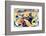 On the Theme of the Last Judgement-Wassily Kandinsky-Framed Premium Giclee Print