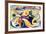 On the Theme of the Last Judgement-Wassily Kandinsky-Framed Premium Giclee Print