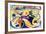 On the Theme of the Last Judgement-Wassily Kandinsky-Framed Premium Giclee Print