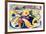 On the Theme of the Last Judgement-Wassily Kandinsky-Framed Premium Giclee Print