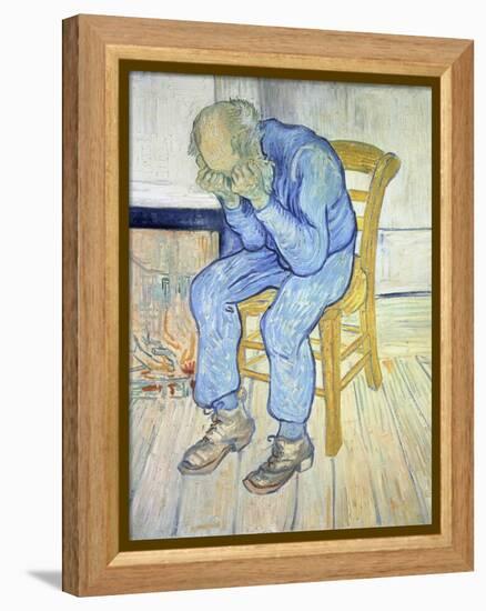 On the Threshold of Eternity (Old Man in Sorrow), 1890-Vincent van Gogh-Framed Premier Image Canvas