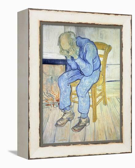 On the Threshold of Eternity (Old Man in Sorrow), 1890-Vincent van Gogh-Framed Premier Image Canvas