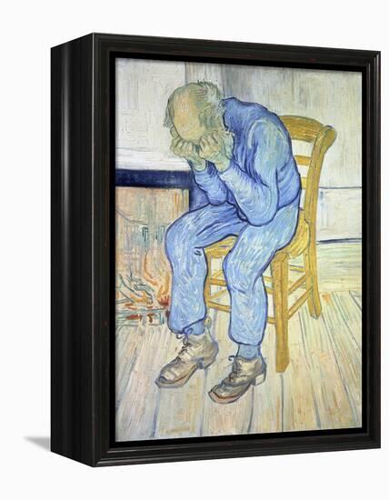 On the Threshold of Eternity (Old Man in Sorrow), 1890-Vincent van Gogh-Framed Premier Image Canvas