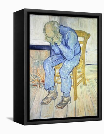 On the Threshold of Eternity (Old Man in Sorrow), 1890-Vincent van Gogh-Framed Premier Image Canvas