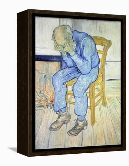 On the Threshold of Eternity (Old Man in Sorrow), 1890-Vincent van Gogh-Framed Premier Image Canvas