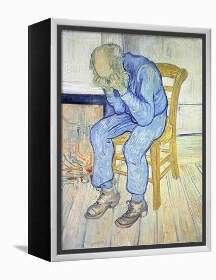 On the Threshold of Eternity (Old Man in Sorrow), 1890-Vincent van Gogh-Framed Premier Image Canvas