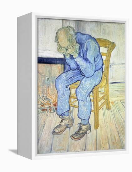 On the Threshold of Eternity (Old Man in Sorrow), 1890-Vincent van Gogh-Framed Premier Image Canvas