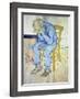 On the Threshold of Eternity (Old Man in Sorrow), 1890-Vincent van Gogh-Framed Giclee Print