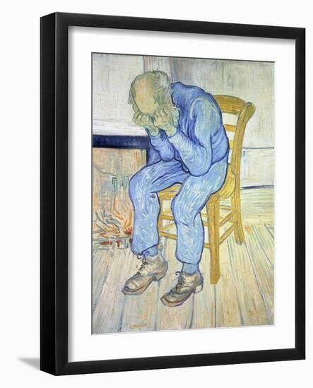 On the Threshold of Eternity (Old Man in Sorrow), 1890-Vincent van Gogh-Framed Giclee Print