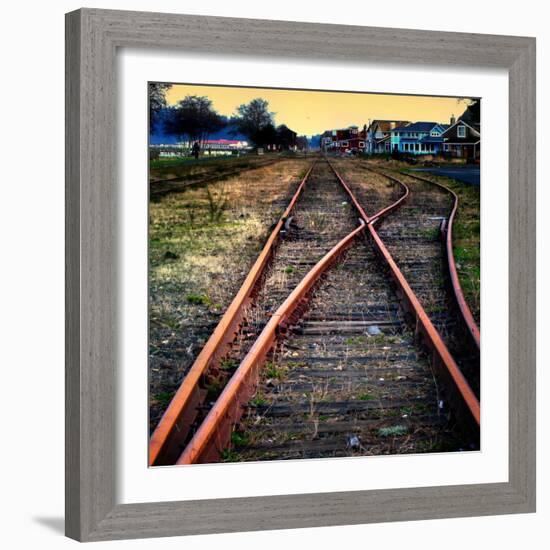 On the Tracks-Jody Miller-Framed Photographic Print