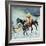 On the Trail-Frederic Sackrider Remington-Framed Giclee Print