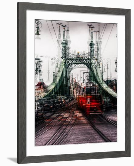 on the Tram-Carmine Chiriacò-Framed Photographic Print