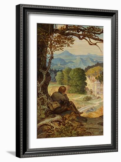 On the Tramp, around 1860-Moritz Von Schwind-Framed Giclee Print