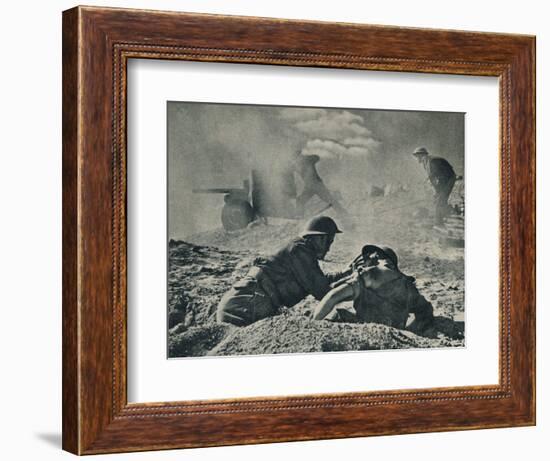 'On the Tripoli road', c1942 (1944)-Unknown-Framed Photographic Print