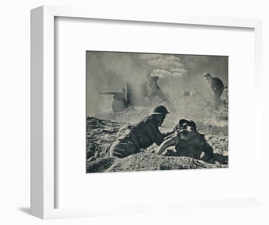 'On the Tripoli road', c1942 (1944)-Unknown-Framed Photographic Print