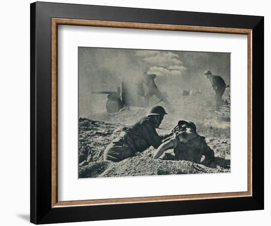 'On the Tripoli road', c1942 (1944)-Unknown-Framed Photographic Print