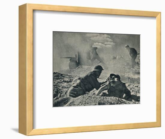 'On the Tripoli road', c1942 (1944)-Unknown-Framed Photographic Print