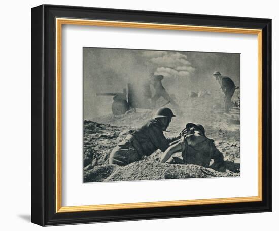 'On the Tripoli road', c1942 (1944)-Unknown-Framed Photographic Print