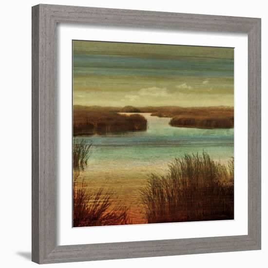 On The Water I-John Seba-Framed Art Print