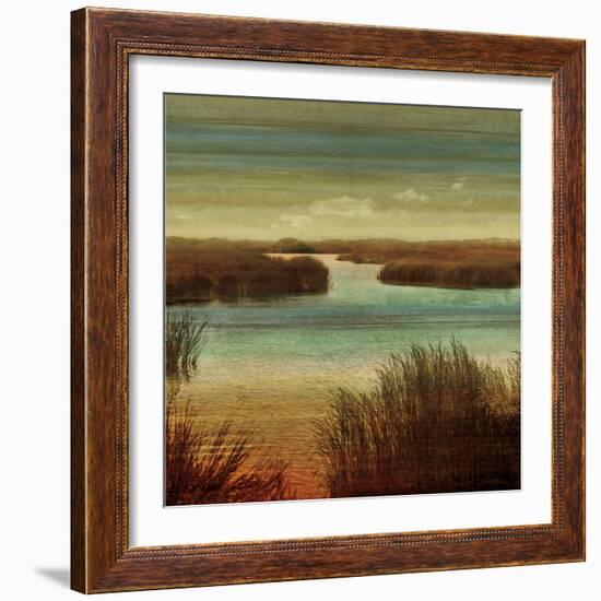 On The Water I-John Seba-Framed Art Print