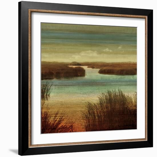 On The Water I-John Seba-Framed Art Print