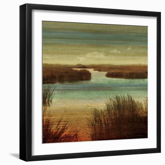 On The Water I-John Seba-Framed Art Print