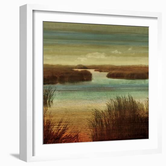 On The Water I-John Seba-Framed Art Print