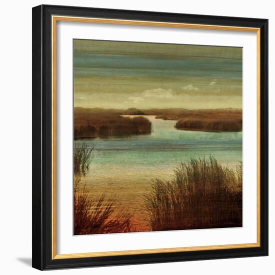 On The Water I-John Seba-Framed Art Print