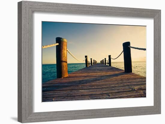 On the Water III-Susan Bryant-Framed Photographic Print