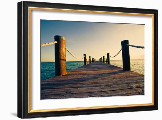 On the Water III-Susan Bryant-Framed Photographic Print