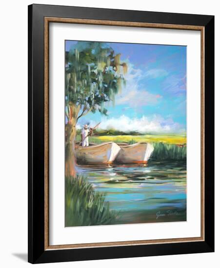 On the Water-Jane Slivka-Framed Art Print