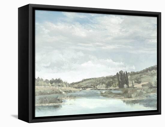 On the Water-Christy McKee-Framed Stretched Canvas