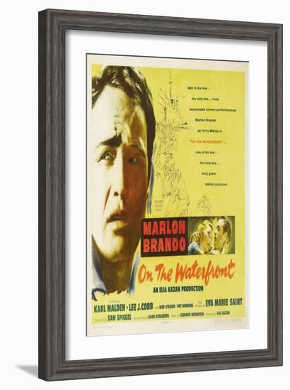 On the Waterfront, 1954-null-Framed Art Print