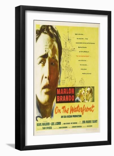 On the Waterfront, 1954-null-Framed Art Print