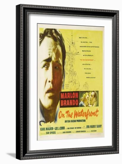 On the Waterfront, 1954-null-Framed Art Print