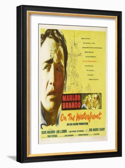 On the Waterfront, 1954-null-Framed Art Print