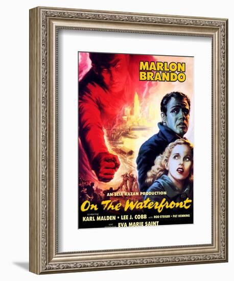 On the Waterfront, 1954-null-Framed Premium Giclee Print