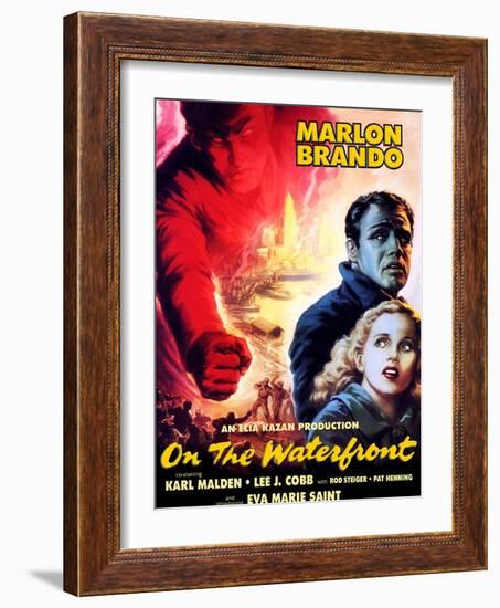 On the Waterfront, 1954-null-Framed Art Print