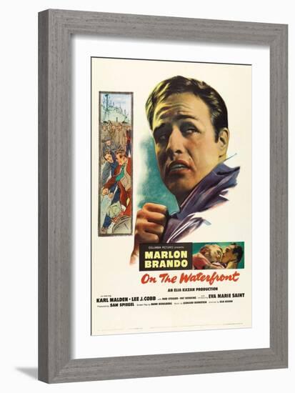 On the Waterfront, 1954-null-Framed Giclee Print